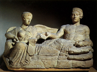 Etruscan sarcophagus